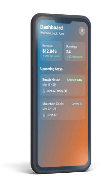 Comprehensive Airbnb management services including dynamic pricing, guest communication, and automated check-ins by Hostezy