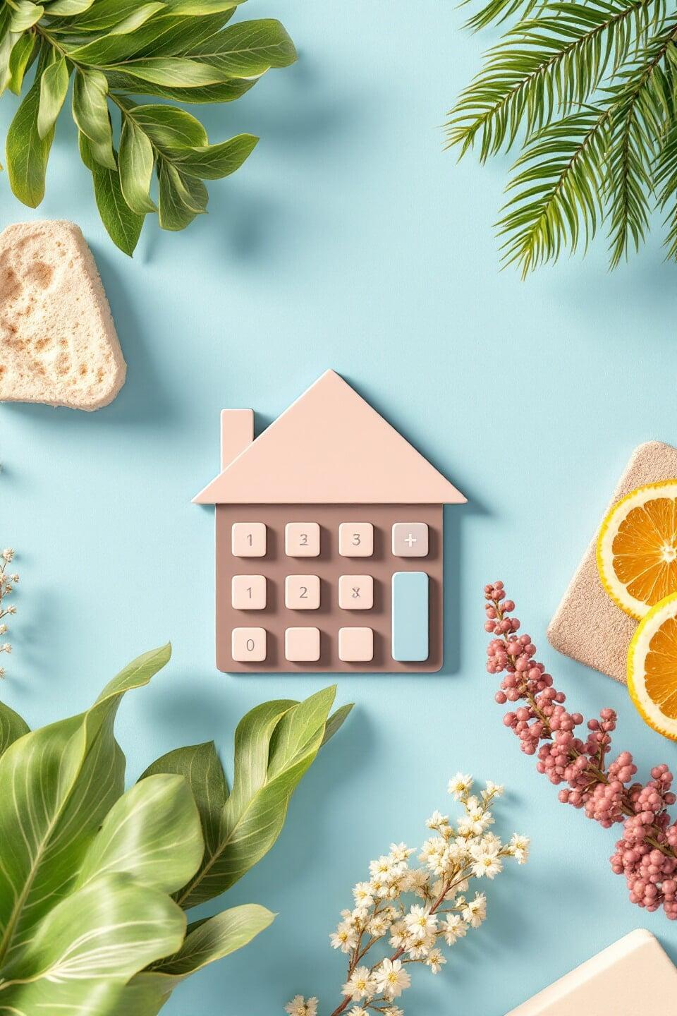 Calculator icon representing revenue growth for vacation rental management services